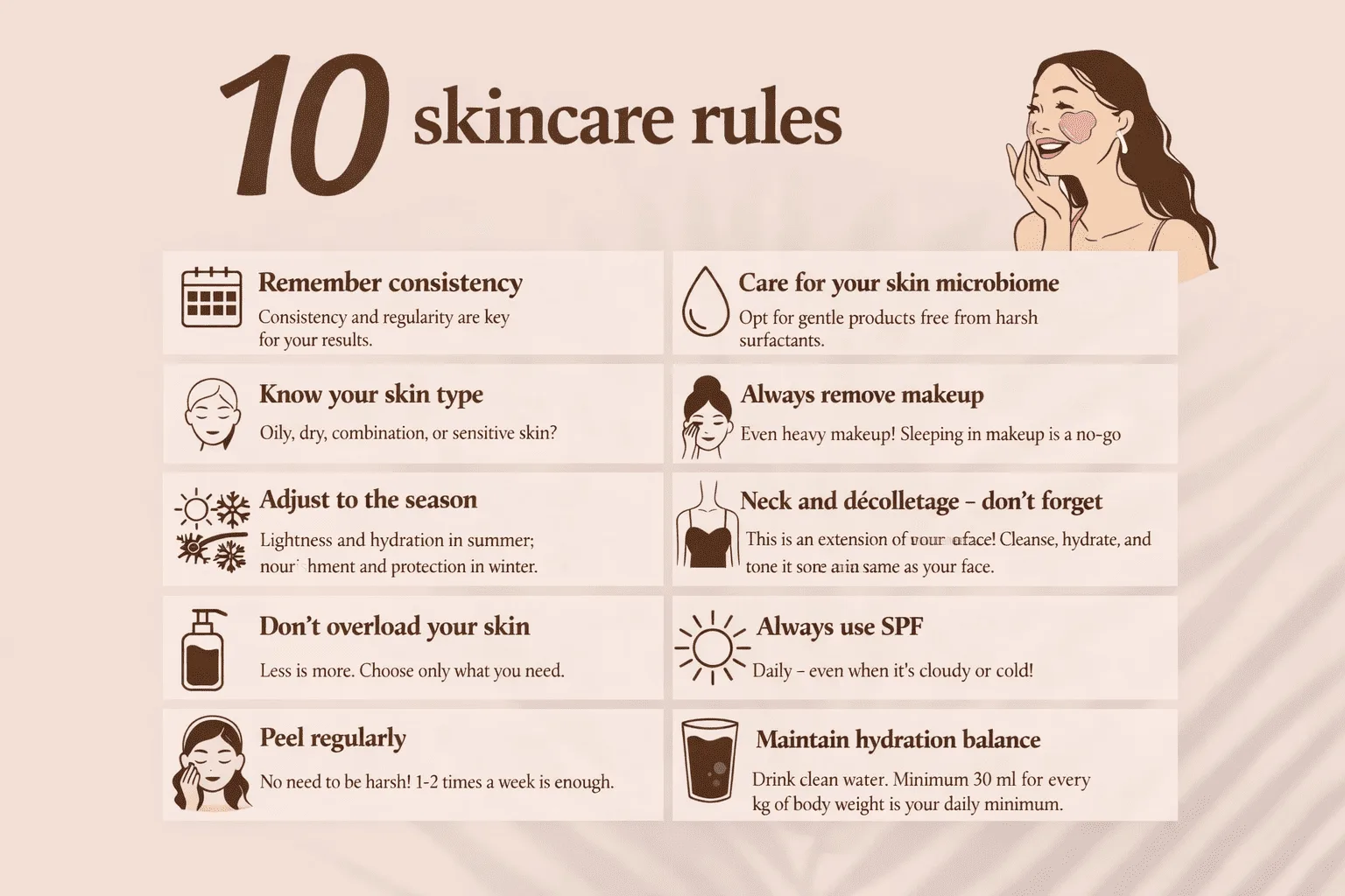 Basic Skincare Rules: 10 Steps to Healthy Skin