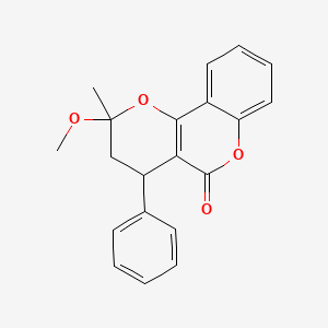 PubChem 2D chemical structure for CAS 518-20-7