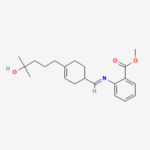 PubChem 2D chemical structure for CAS 67634-12-2