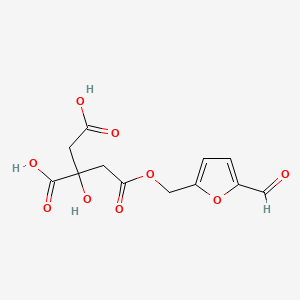 PubChem 2D chemical structure for CAS 222973-44-6