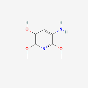 PubChem 2D chemical structure for CAS 104333-03-1
