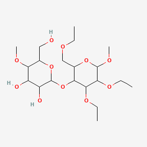 PubChem 2D chemical structure for CAS 9004-57-3