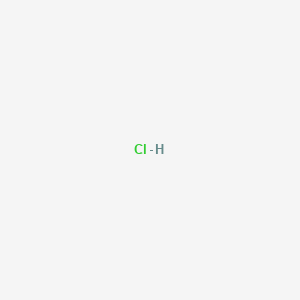 PubChem 2D chemical structure for CAS 7647-01-0