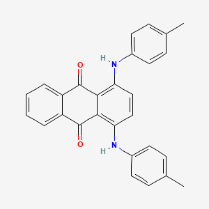 PubChem 2D chemical structure for CAS 128-80-3