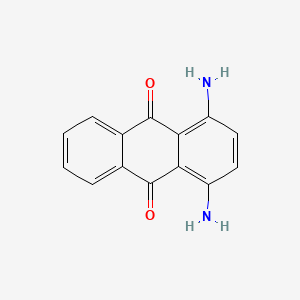 PubChem 2D chemical structure for CAS 128-95-0