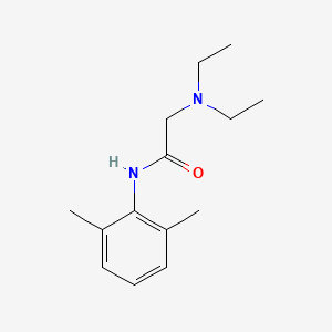 PubChem 2D chemical structure for CAS 137-58-6