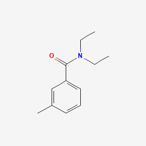 PubChem 2D chemical structure for CAS 134-62-3