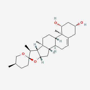 PubChem 2D chemical structure for CAS 472-11-7