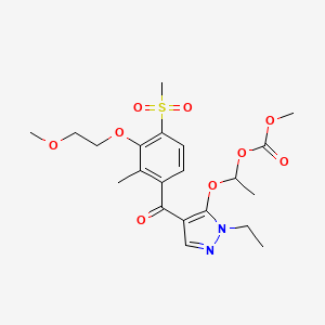 PubChem 2D chemical structure for CAS 1101132-67-5