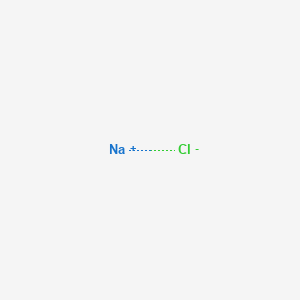 PubChem 2D chemical structure for CAS 7647-14-5