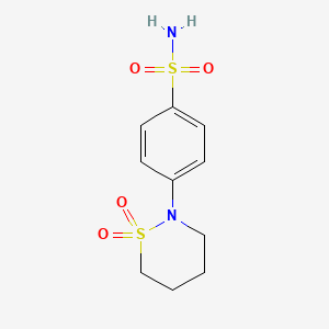 PubChem 2D chemical structure for CAS 61-56-3