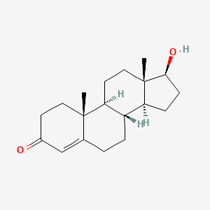 PubChem 2D chemical structure for CAS 58-22-0