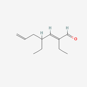 PubChem 2D chemical structure for CAS 85136-07-8