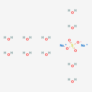 PubChem 2D chemical structure for CAS 7727-73-3
