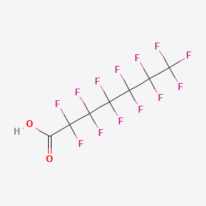 PubChem 2D chemical structure for CAS 375-85-9