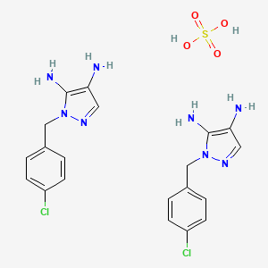 PubChem 2D chemical structure for CAS 163183-00-4