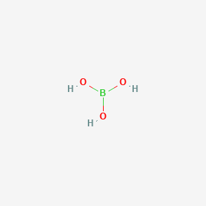 PubChem 2D chemical structure for CAS 10043-35-3