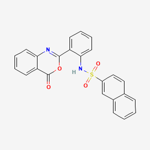PubChem 2D chemical structure for CAS 10128-55-9