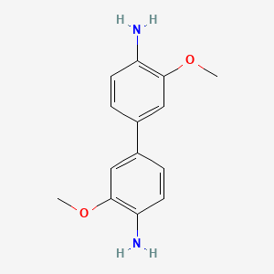 PubChem 2D chemical structure for CAS 119-90-4