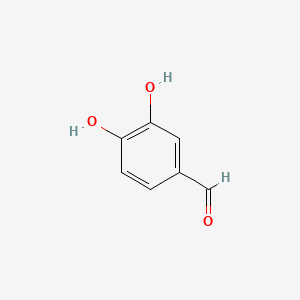 PubChem 2D chemical structure for CAS 139-85-5