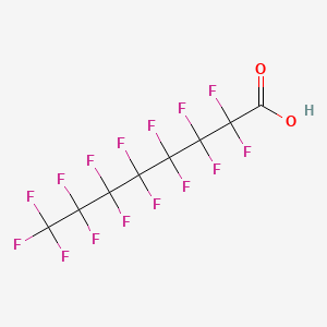 PubChem 2D chemical structure for CAS 335-67-1
